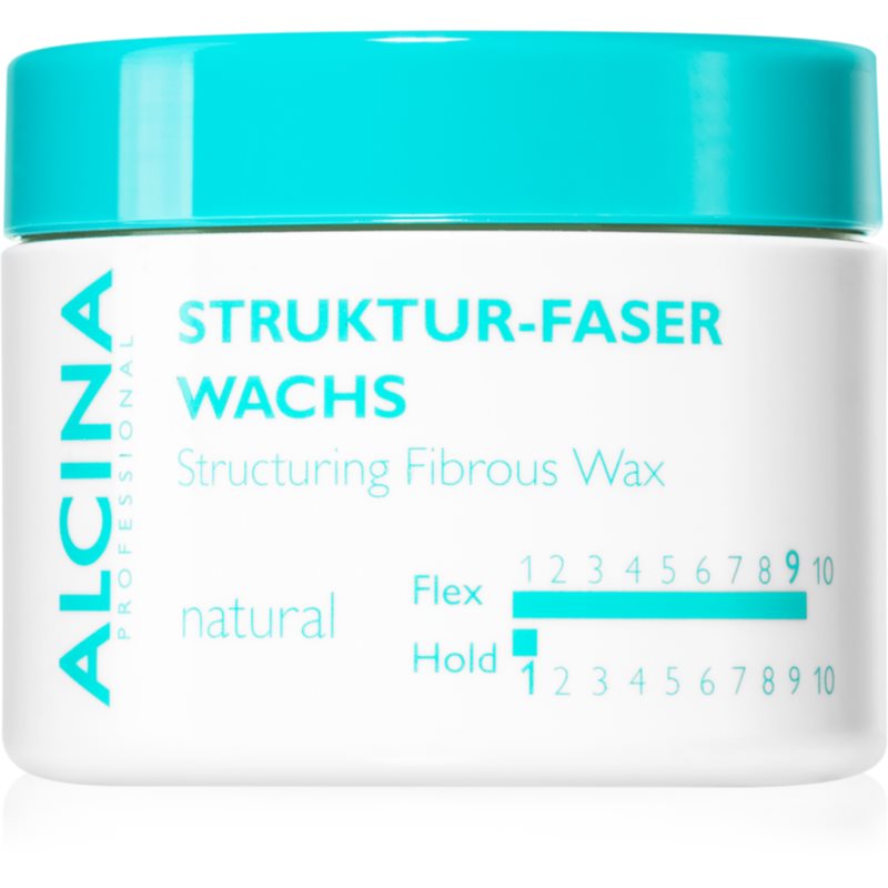 Alcina Structuring Fibrous Wax Natural Haarwachs für ein natürliches Aussehen 50 ml