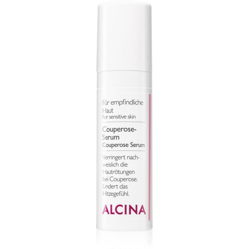 Alcina For Sensitive Skin сироватка для зменшення дрібних судин та усунення почервоніння шкіри 30 мл