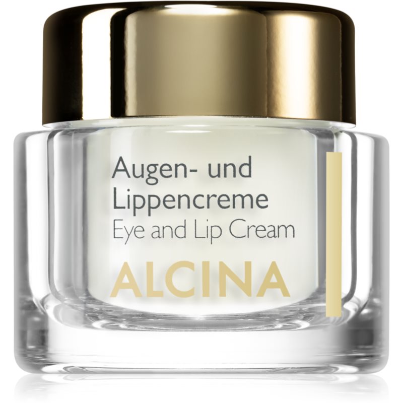 Alcina Effective Care крем для шкіри навколо очей та губ з розгладжуючим ефектом 15 мл