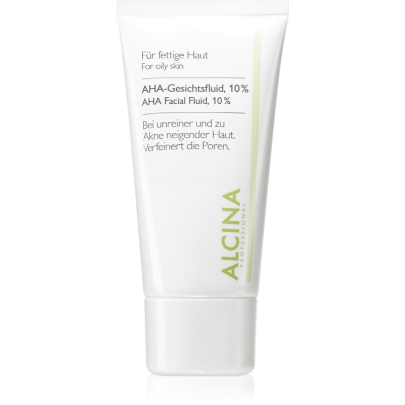 

Alcina For Oily Skin флюїд для шкіри з вмістом AHA-кислот 10%