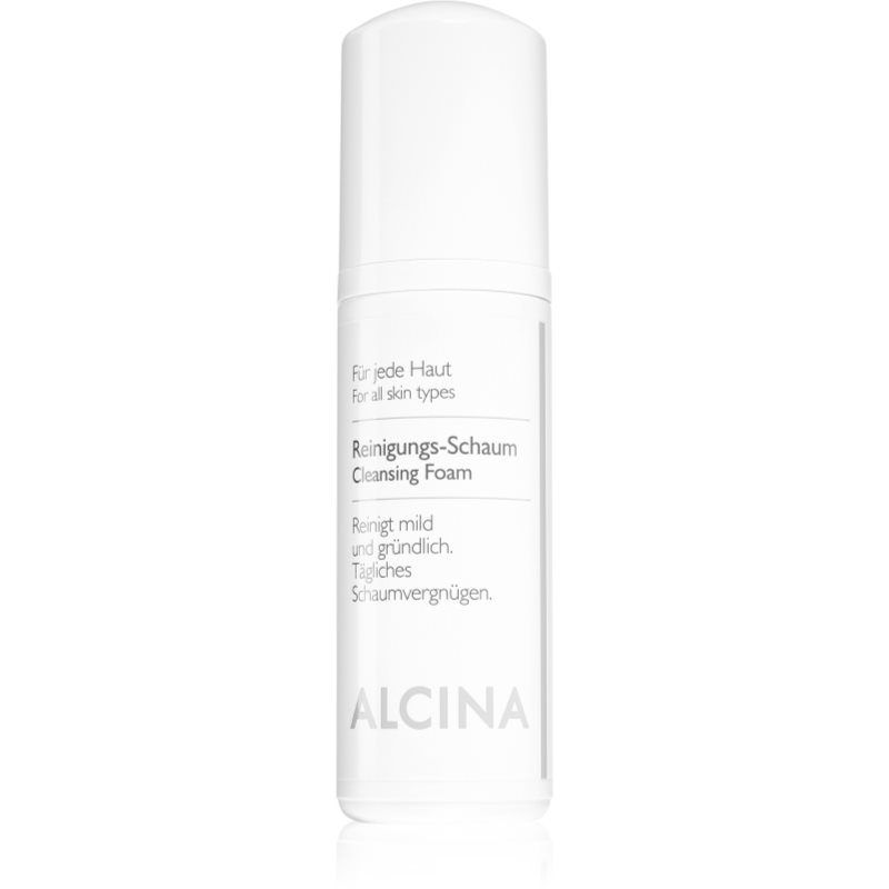 Alcina For All Skin Types Foam Cleanser With Panthenol 150 Ml