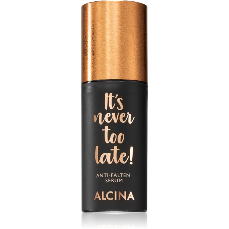 Alcina It's Never Too Late! Anti-wrinkle Serum 30 Ml