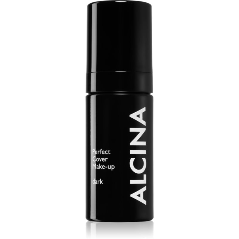 Alcina Decorative Perfect Cover Foundation To Even Out Skin Tone Shade Dark 30 Ml
