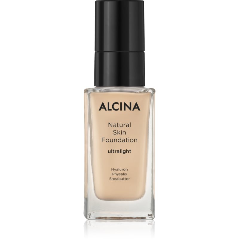 Alcina Natural Skin Foundation ultra ľahký make-up odtieň Ultralight 35 ml