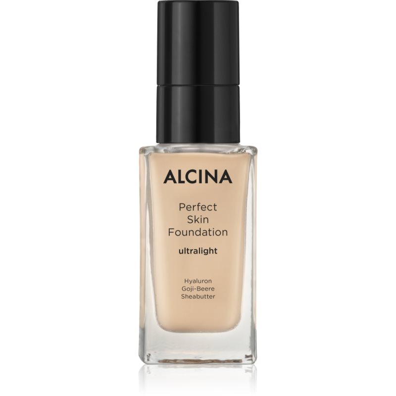 Alcina Perfect Skin Foundation prekrivni tekoči puder za popolno polt odtenek Ultralight 35 ml
