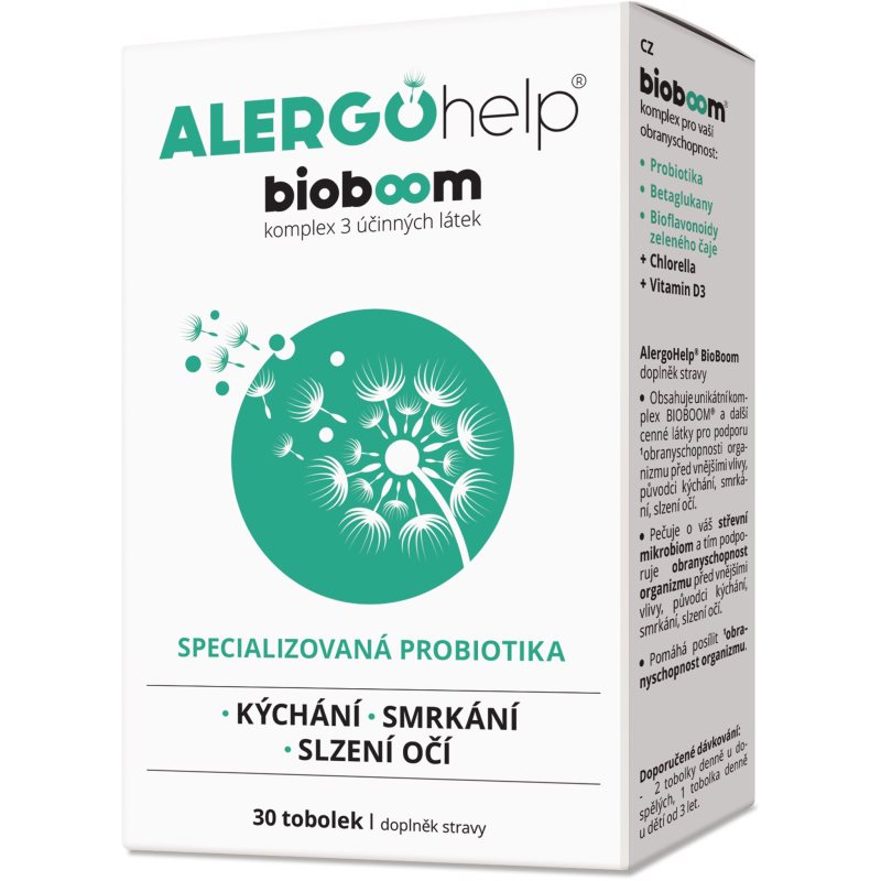 AlergoHelp BioBoom tobolky s probiotikami 30 ks kúpite na Notino.sk
