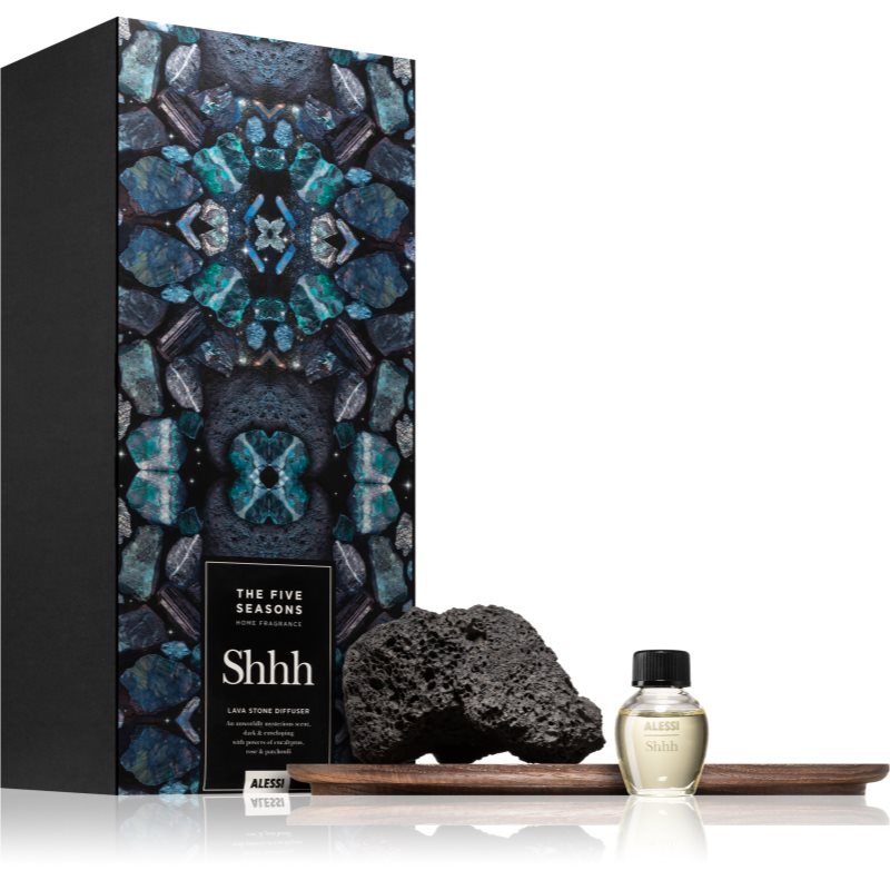 

Alessi The Five Seasons Shhh aромадифузор з наповненням (Lava Stone