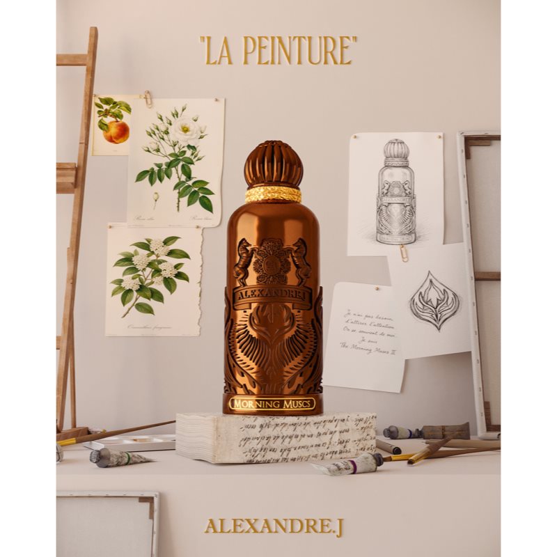 Alexandre.J The Elixir Collector Morning Muscs II parfémovaná voda unisex 2 ml (obrázek 4)