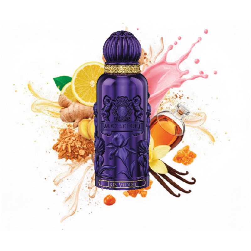 Alexandre.J The Elixir Collector Iris Violet II parfumovaná voda unisex 100 ml (obrázok 3)