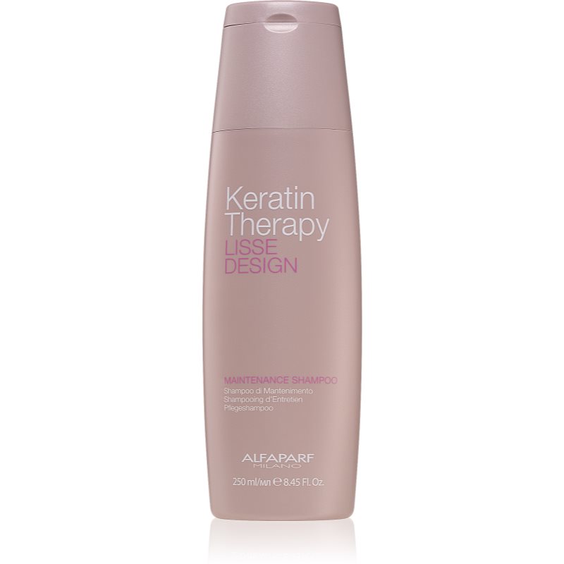 Alfaparf Milano Lisse Design Keratin Therapy jemný čisticí šampon 250 ml