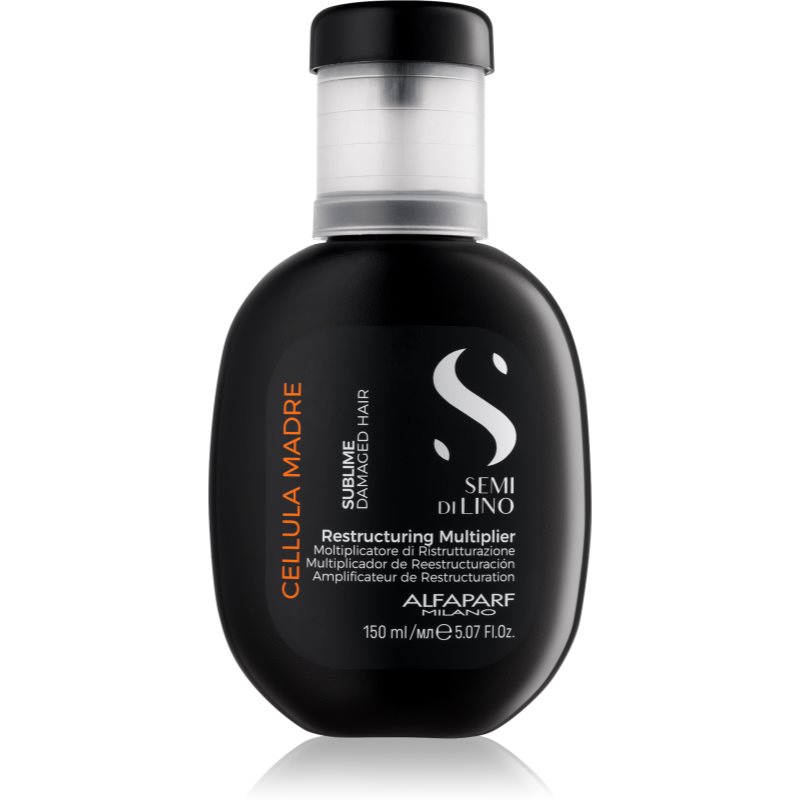 Alfaparf Milano Semi di Lino Sublime Rescructuring Multiplier concentrate for damaged hair 150 ml
