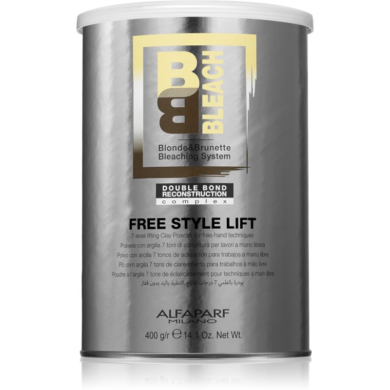 Alfaparf Milano B&B Bleach Free Style Lift papildomo plaukų šviesinimo pudra 400 g