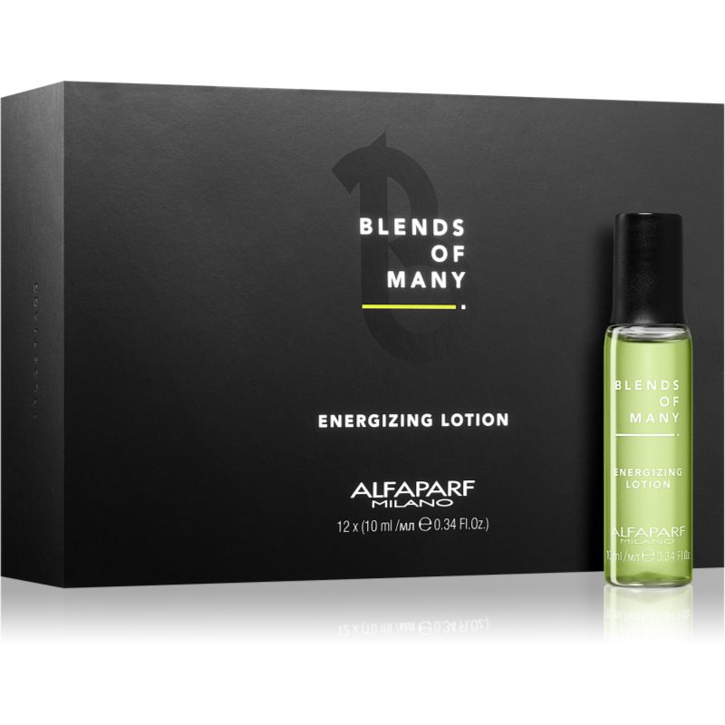 Alfaparf Milano Blends Of Many Energizing Energising Serum For Dry And Damaged Hair 12 X 10 Ml