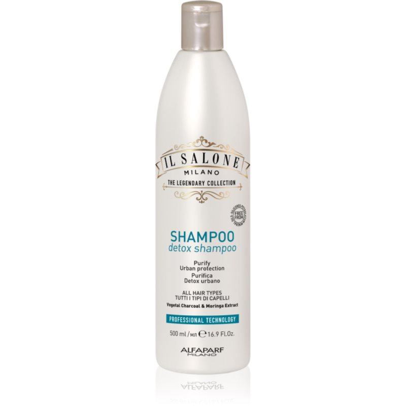 Alfaparf Milano Il Salone Milano Detox cleansing detoxifying shampoo for hair exposed to air pollution 500 ml