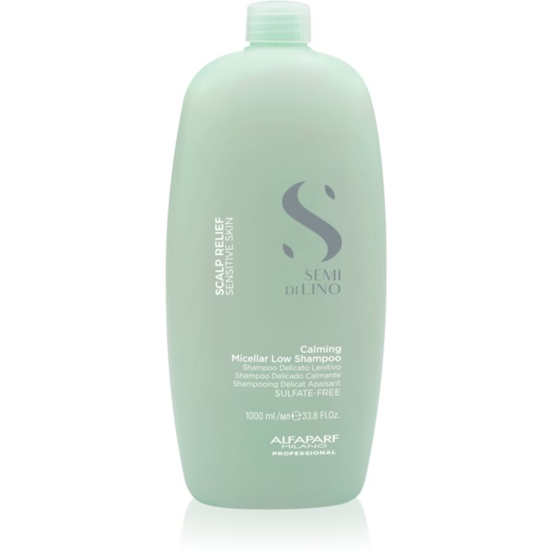 Alfaparf Milano Semi Di Lino Scalp Relief pomirjujoči šampon za občutljivo lasišče 1000 ml