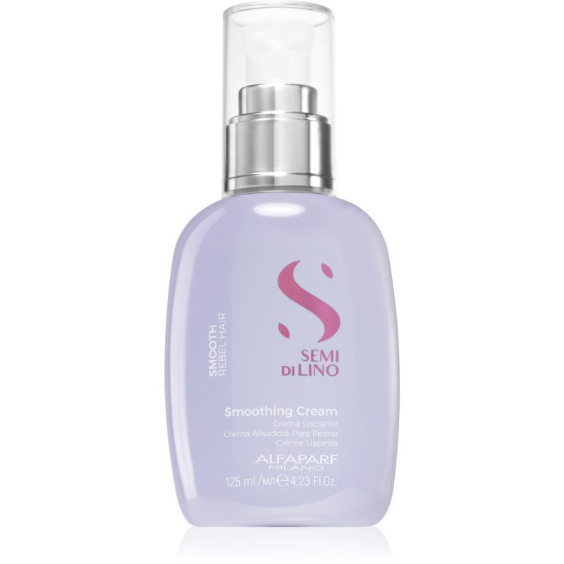 Alfaparf Milano Semi Di Lino Smooth Smoothing Milk For Unruly And Frizzy Hair 125 Ml
