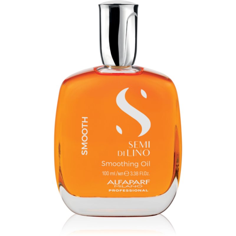 Alfaparf Milano Semi di Lino Smooth smoothing oil for unruly and frizzy hair 100 ml
