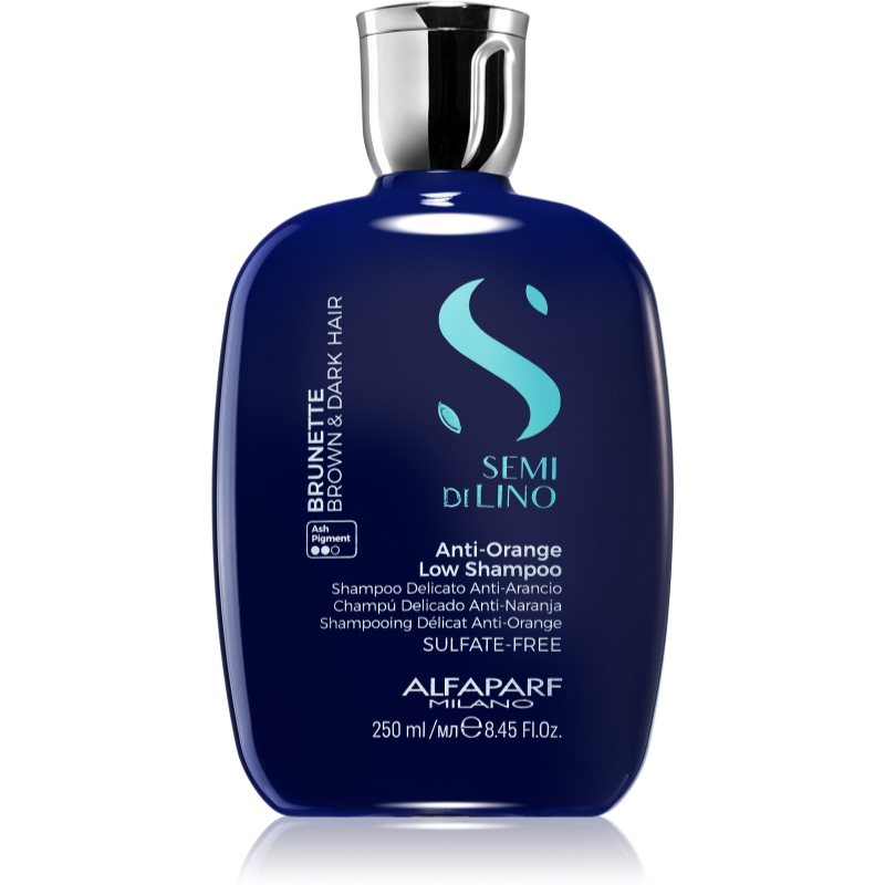ALFAPARF MILANO Semi Di Lino Anti-Orange Low Shampoo 250 ml šampón pre ženy na všetky typy vlasov