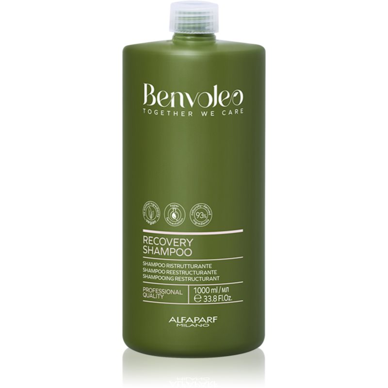 Alfaparf Milano Benvoleo Recovery Restructuring Shampoo For Damaged Hair 1000 Ml