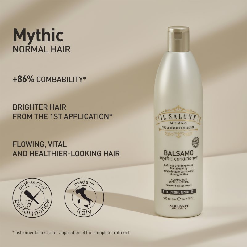 Alfaparf Milano Il Salone Milano Mythic Après-shampoing Pour Cheveux Normaux à Secs 500 Ml