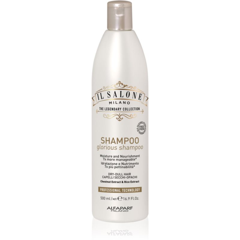 E-shop Alfaparf Milano Il Salone Milano Glorious vyživující šampon pro poškozené vlasy 500 ml