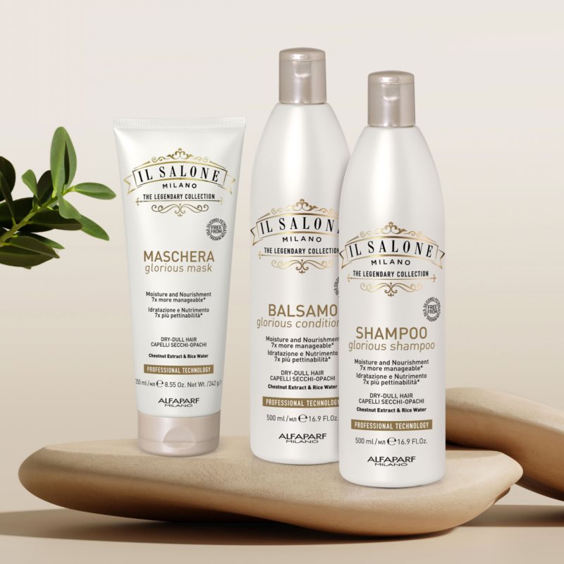 Alfaparf Milano Il Salone Milano Glorious Nourishing Conditioner For Dry And Damaged Hair 500 Ml