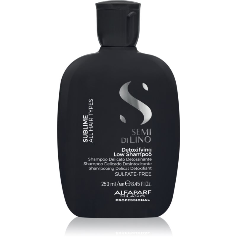 Alfaparf Milano Semi di Lino Sublime cleansing detoxifying shampoo for all hair types 250 ml