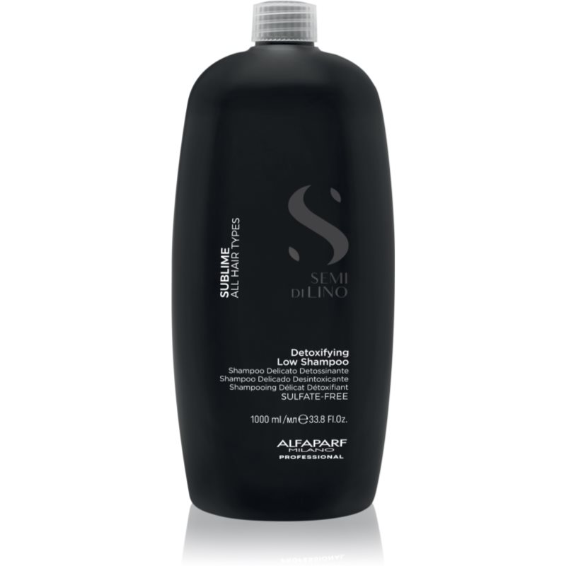 E-shop Alfaparf Milano Semi di Lino Sublime čisticí detoxikační šampon pro všechny typy vlasů 1000 ml