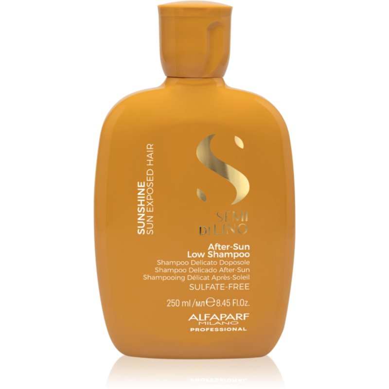 Alfaparf Milano Semi di Lino Sunshine ochranný šampón pre vlasy namáhané slnkom 250 ml