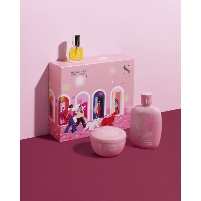 Alfaparf Milano Semi di Lino Moisture Holiday Kit dárková sada pro intenzivní hydrataci 3 ks (obrázek 3)