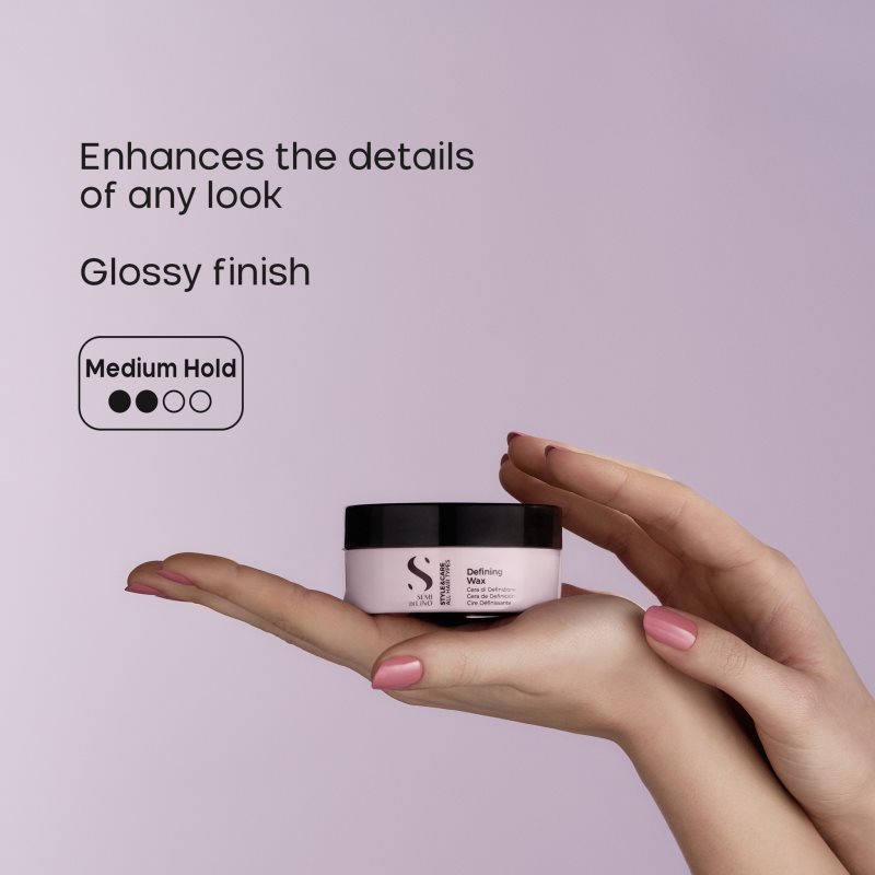 Alfaparf Milano Semi di Lino Style&Care Defining wax modelovací vosk pro definici a tvar 75 ml (obrázek 4)