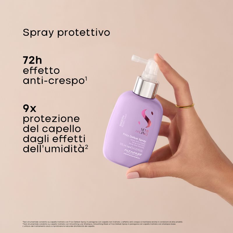 Alfaparf Milano Semi di Lino Smooth Frizz Defeat Spray glättendes Spray für widerspenstiges Haar 125 ml (Bild 5)