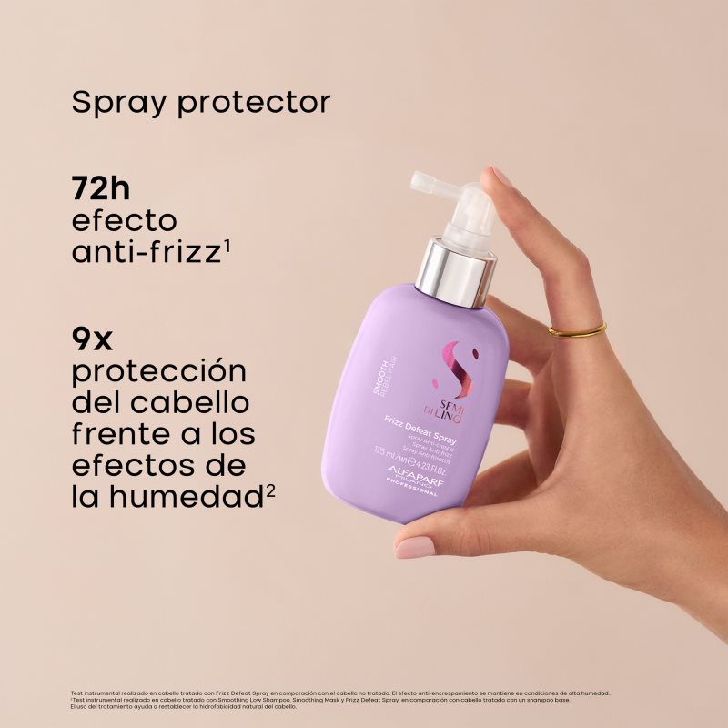Alfaparf Milano Semi di Lino Smooth Frizz Defeat Spray glättendes Spray für widerspenstiges Haar 125 ml (Bild 6)