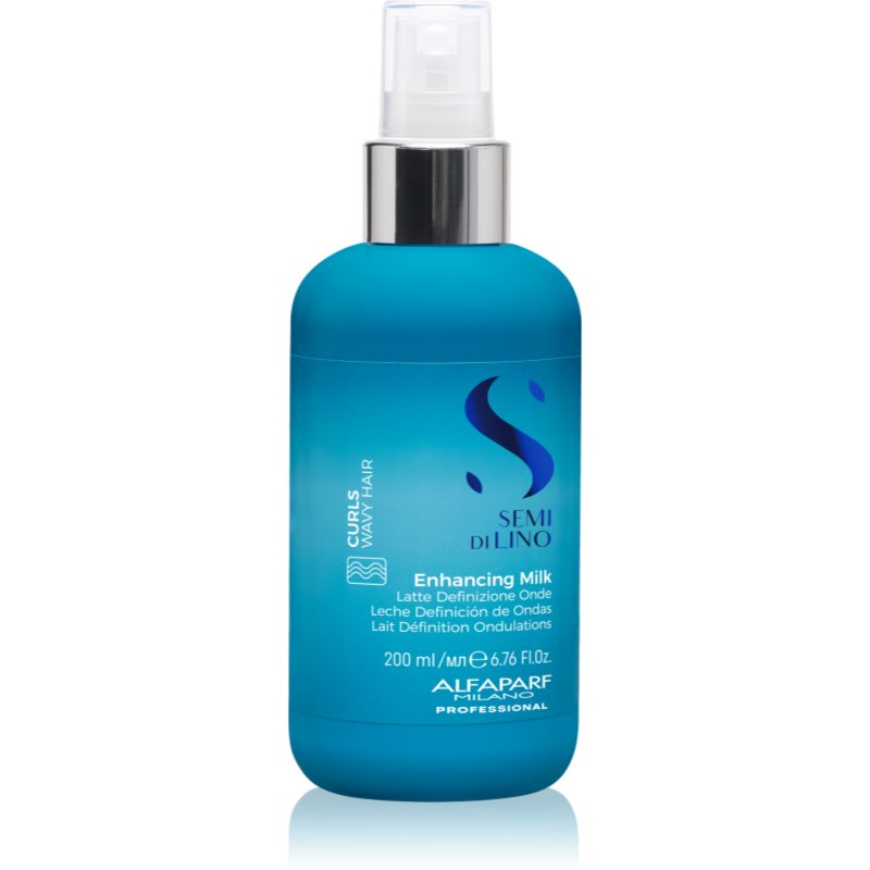 Alfaparf Milano Semi Di Lino Curls Enhancing Milk Määratlev kreem 200 ml