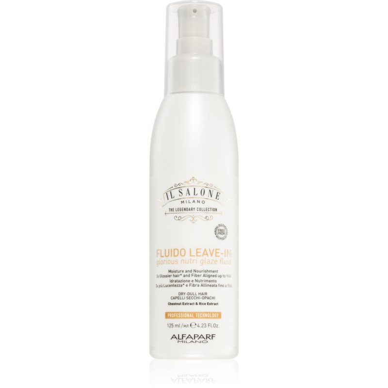 Alfaparf Milano Il Salone Milano Glorious Nutri Glaze Fluid bezoplachový sprej pro suché vlasy 125 ml