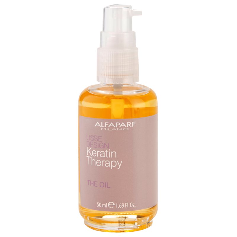 

Alfaparf Milano Lisse Design Keratin Therapy поживна олійка для всіх типів волосся