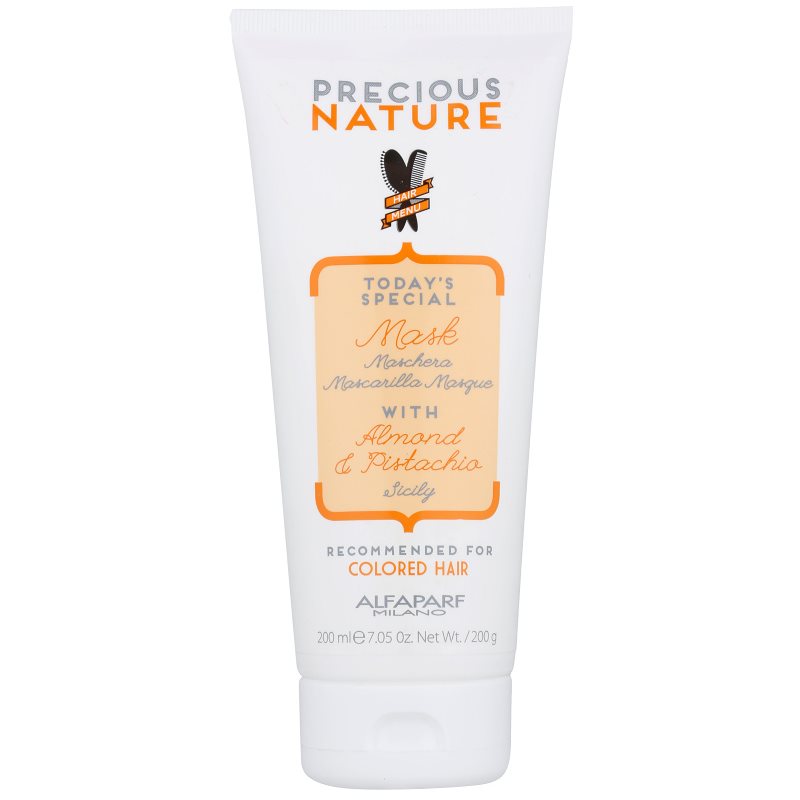

Alfaparf Milano Precious Nature Almond & Pistachio маска для захисту кольору
