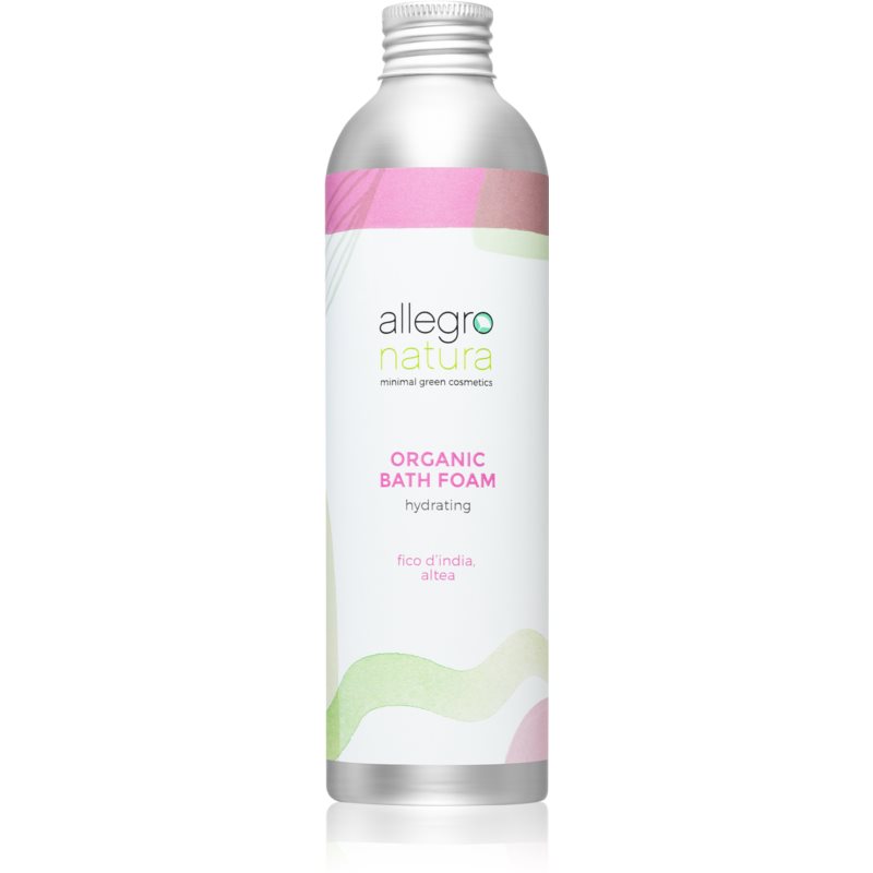 Allegro Natura Organic зволожуюча пінка для вани 250 мл
