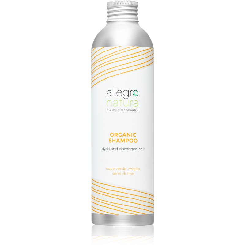 Allegro Natura Organic зміцнюючий шампунь для фарбованого волосся 250 мл