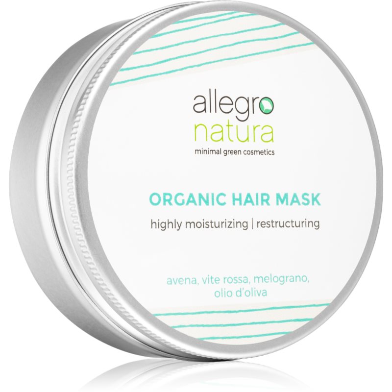 Allegro Natura Organic regeneruojamoji plaukų kaukė 200 ml
