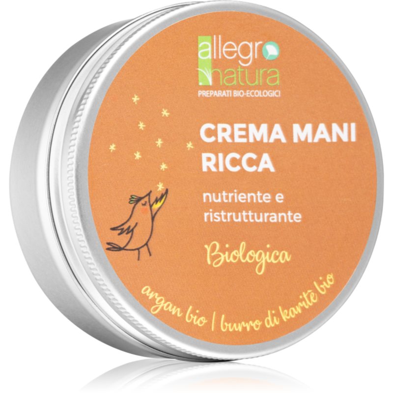 Allegro Natura Organic maitinamasis rankų kremas 60 ml