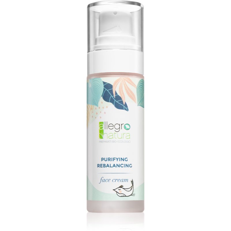 Allegro Natura Organic Normalising Cream For Oily Skin 30 Ml