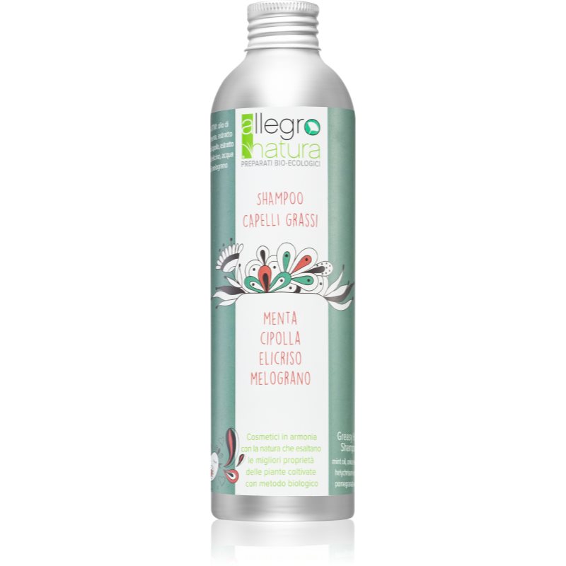 Allegro Natura Organic Shampoo For Oily Hair 250 Ml