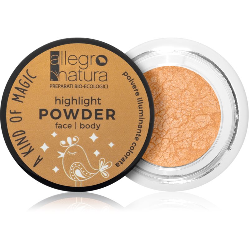Allegro Natura A Kind Of Magic Illuminating Powder For Face And Eyes 04 Sparkling Wine 1,5 G