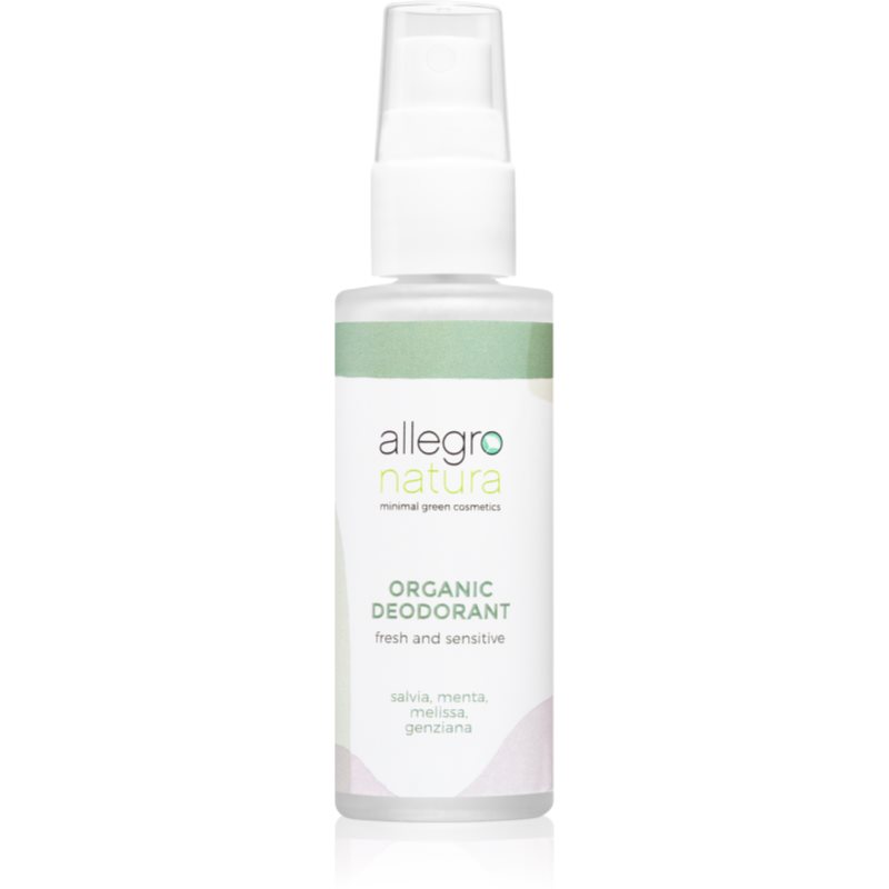 Allegro Natura Organic osvježavajući dezodorans u spreju 30 ml
