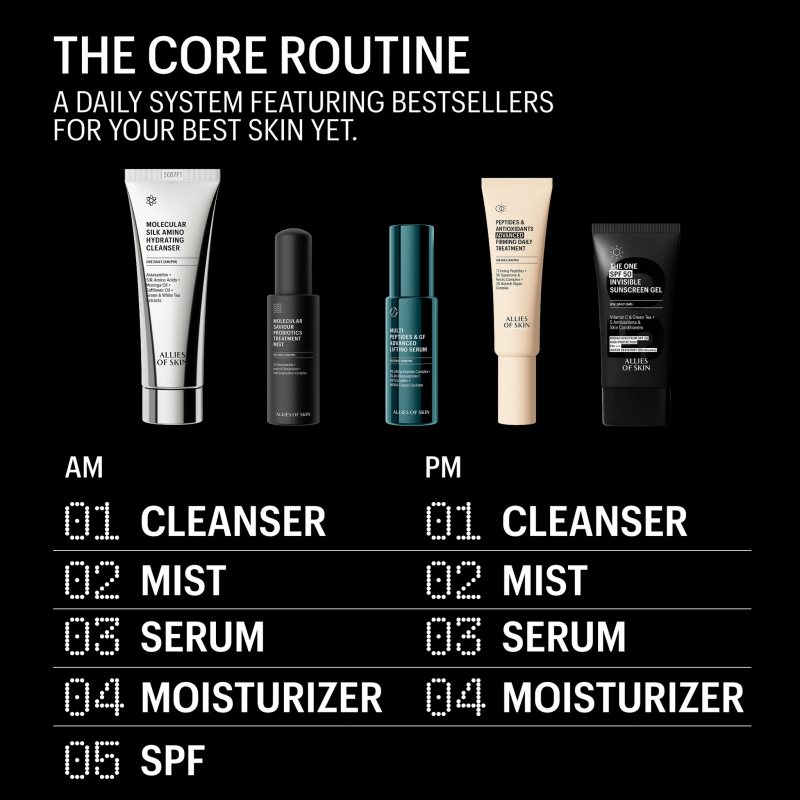 Allies of Skin The One Invisible Suncscreen Gel neviditelný matující gel SPF 50 50 ml (obrázek 8)