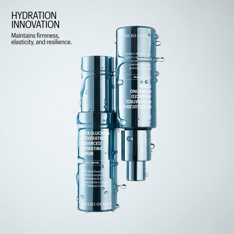 Allies of Skin Beta Glucan & Resveratrol Advanced Hydrating Serum intenzivně hydratační sérum 30 ml (obrázek 9)