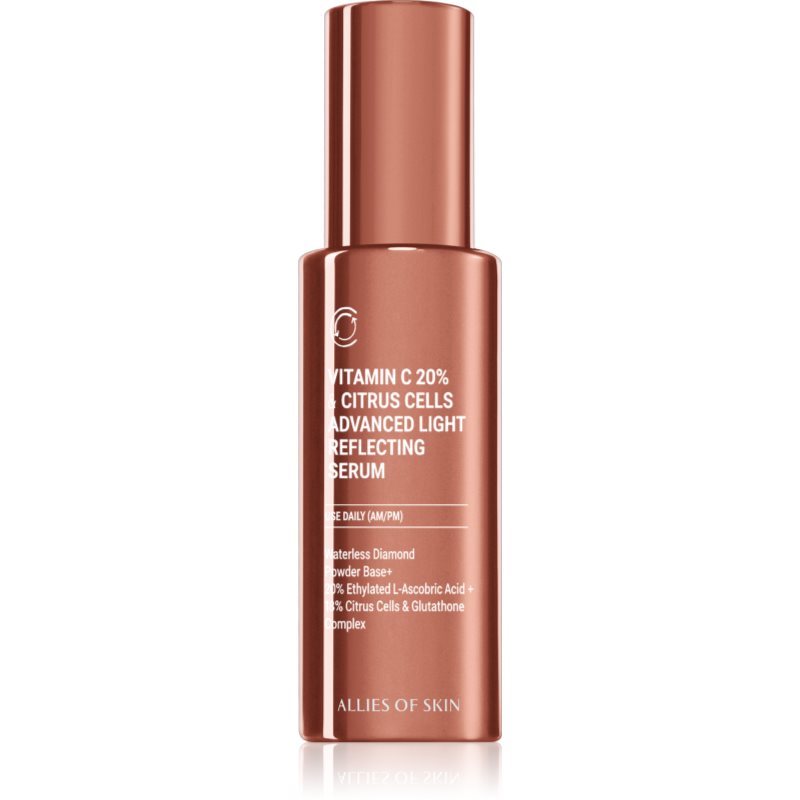 Allies of Skin Vitamin C 20% & Citrus Cells Advanced Firm & Glow Serum rozjasňující pleťové sérum s vitaminem C 30 ml