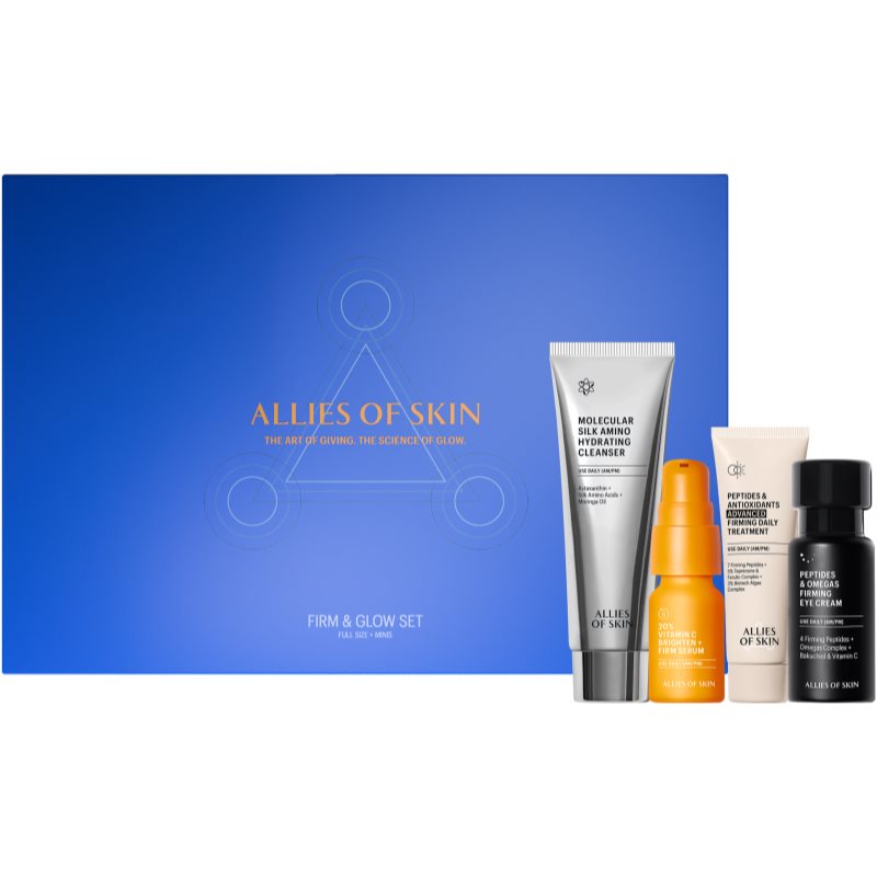 Allies of Skin Firm & Glow Routine Geschenkset für klare und glatte Haut