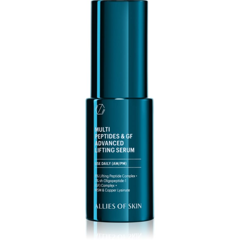 Allies of Skin Multi Peptides & GF Advanced Lifting Serum lifting gezichtsserum 15 ml